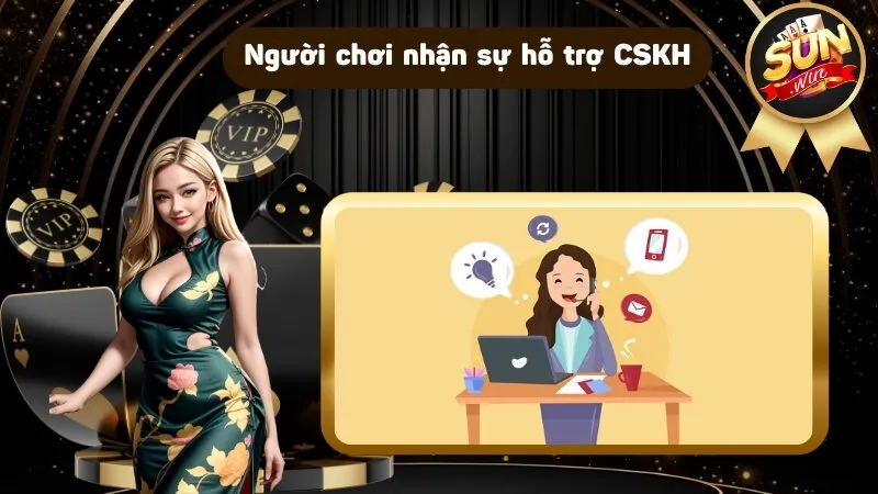 Người chơi tham khảo sự hỗ trợ CSKH khi quên mật khẩu