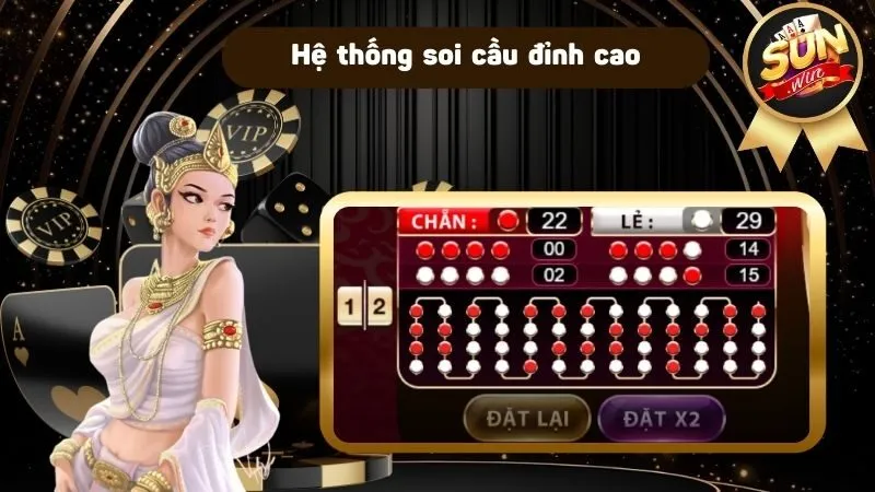 Hệ thống soi cầu hỗ trợ người chơi đưa ra quyết định